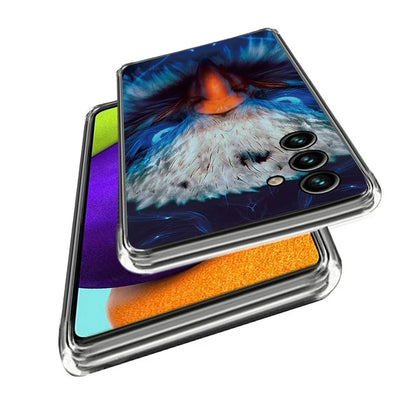 For Samsung Galaxy A15 4G TPU Case Phone Cover Protector with IMD Pattern Printing