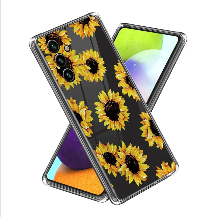 For Samsung Galaxy A15 4G TPU Case Phone Cover Protector with IMD Pattern Printing