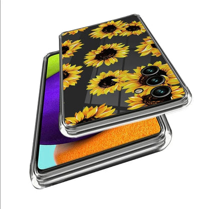 For Samsung Galaxy A15 4G TPU Case Phone Cover Protector with IMD Pattern Printing