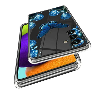 For Samsung Galaxy A15 4G TPU Case Phone Cover Protector with IMD Pattern Printing
