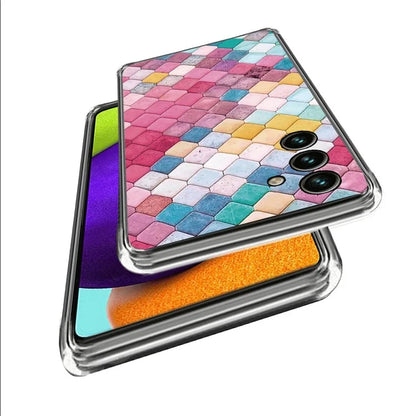 For Samsung Galaxy A15 4G TPU Case Phone Cover Protector with IMD Pattern Printing
