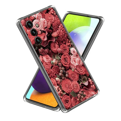 For Samsung Galaxy A15 4G TPU Case Phone Cover Protector with IMD Pattern Printing