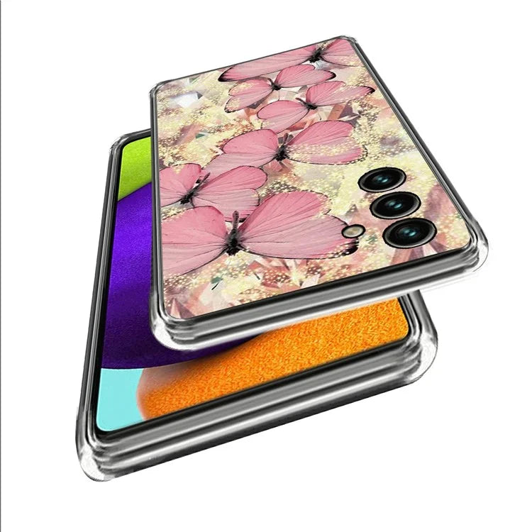 For Samsung Galaxy A15 4G TPU Phone Case Pattern Printed Anti-Scratch Slim Cover