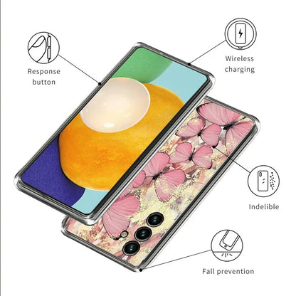 For Samsung Galaxy A15 4G TPU Phone Case Pattern Printed Anti-Scratch Slim Cover