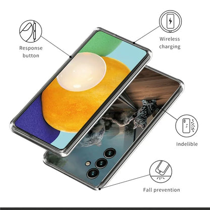 For Samsung Galaxy A15 4G TPU Phone Case Pattern Printed Anti-Scratch Slim Cover