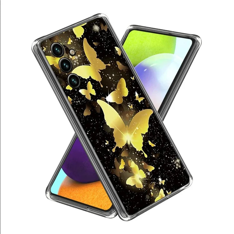 For Samsung Galaxy A15 4G TPU Phone Case Pattern Printed Anti-Scratch Slim Cover