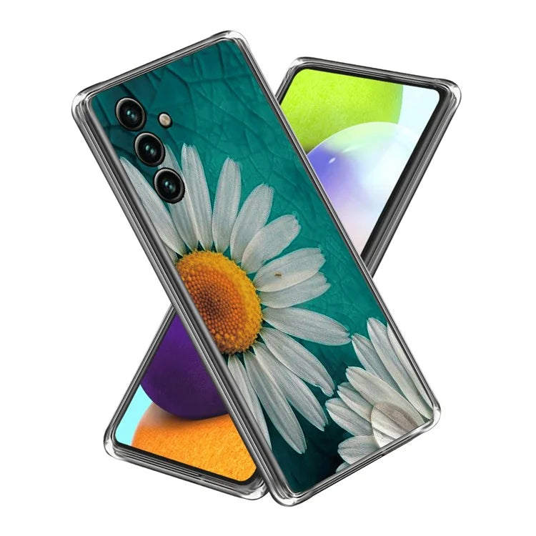For Samsung Galaxy A15 4G TPU Phone Case Pattern Printed Anti-Scratch Slim Cover