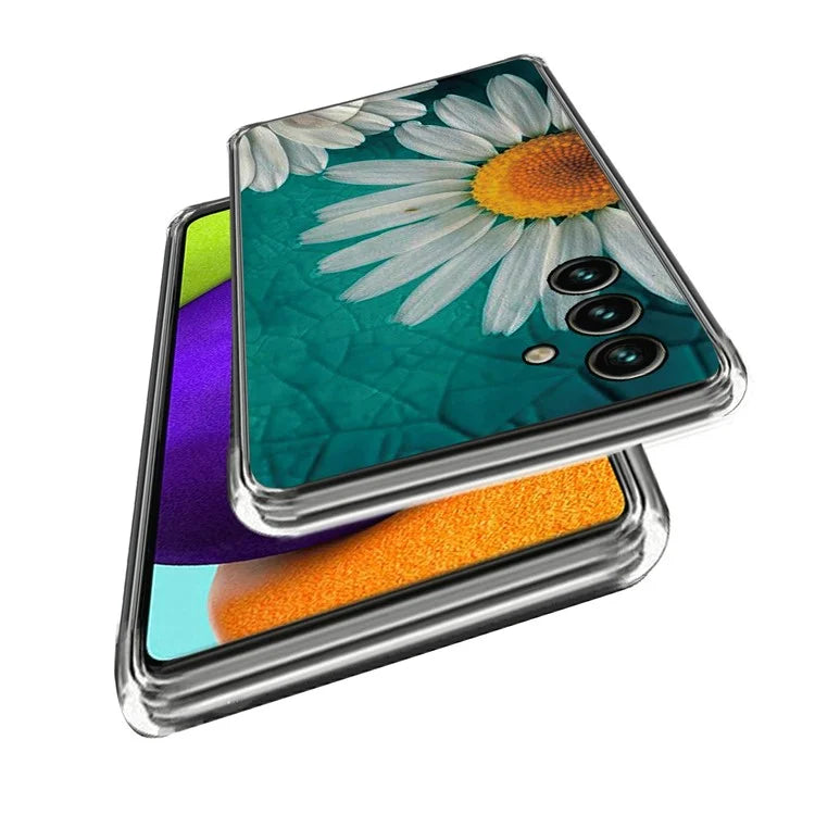 For Samsung Galaxy A15 4G TPU Phone Case Pattern Printed Anti-Scratch Slim Cover