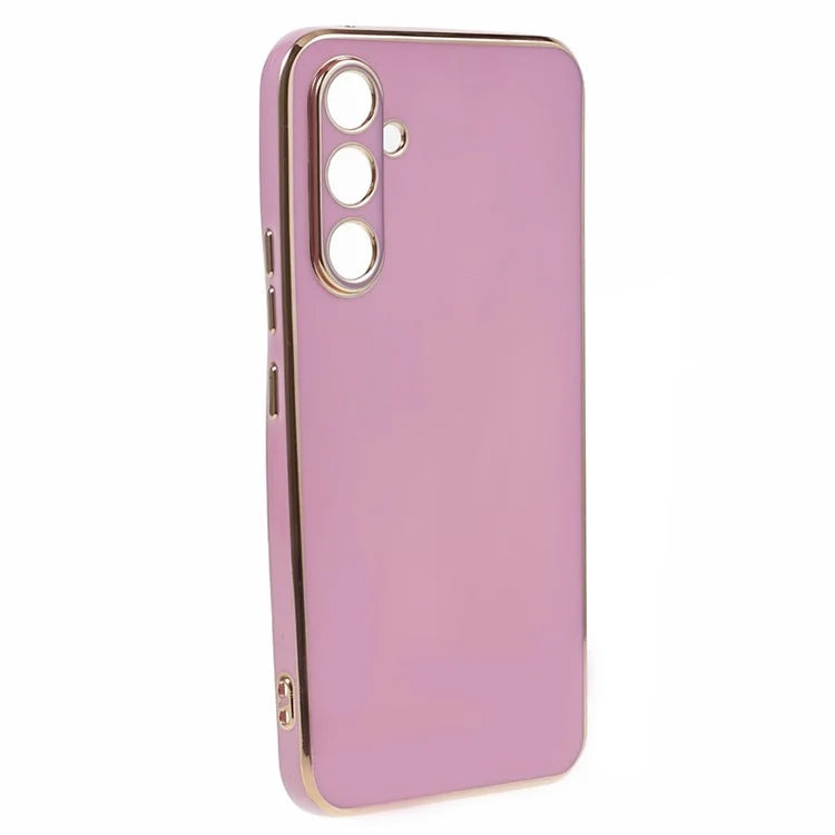 For Samsung Galaxy A05s 4G Cell Phone Case TPU Glossy 6D Electroplating Back Shell