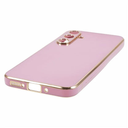 For Samsung Galaxy A05s 4G Cell Phone Case TPU Glossy 6D Electroplating Back Shell
