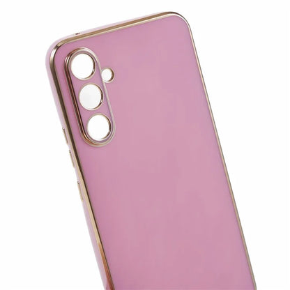 For Samsung Galaxy A05s 4G Cell Phone Case TPU Glossy 6D Electroplating Back Shell