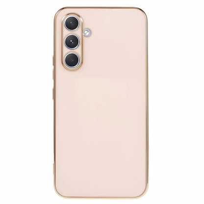 For Samsung Galaxy A05s 4G Cell Phone Case TPU Glossy 6D Electroplating Back Shell