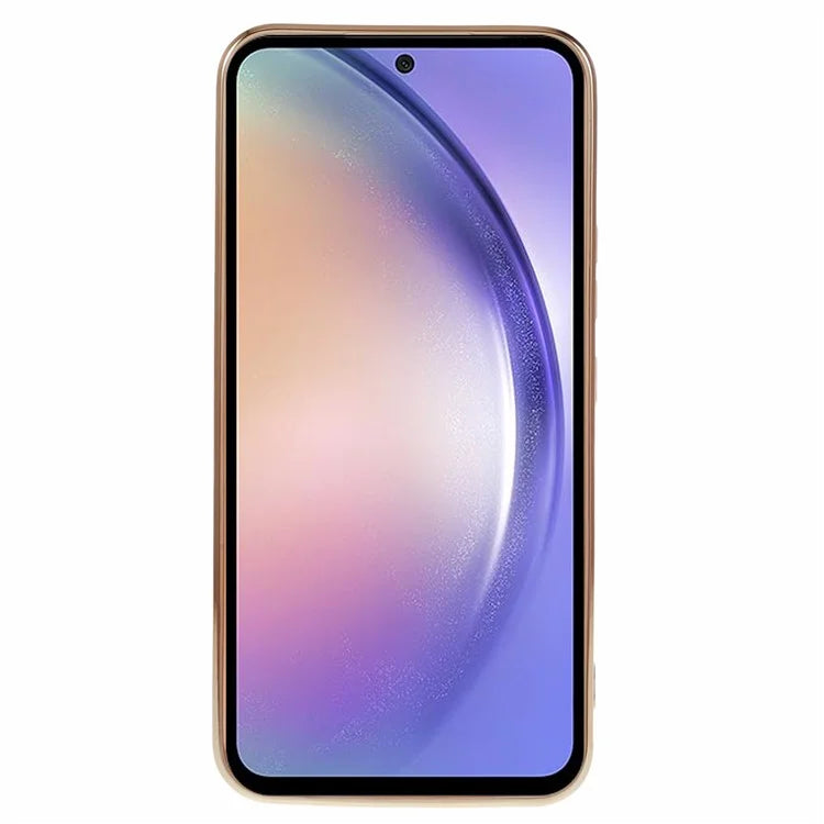 For Samsung Galaxy A05s 4G Cell Phone Case TPU Glossy 6D Electroplating Back Shell