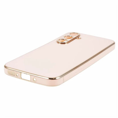 For Samsung Galaxy A05s 4G Cell Phone Case TPU Glossy 6D Electroplating Back Shell