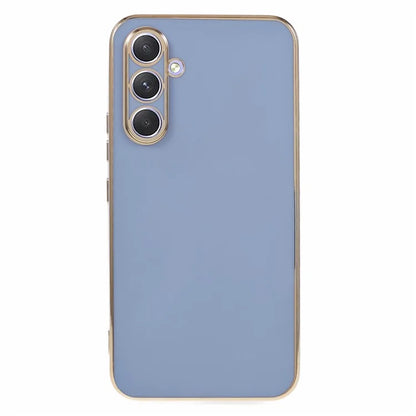 For Samsung Galaxy A05s 4G Cell Phone Case TPU Glossy 6D Electroplating Back Shell