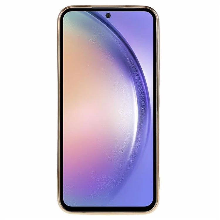 For Samsung Galaxy A05s 4G Cell Phone Case TPU Glossy 6D Electroplating Back Shell