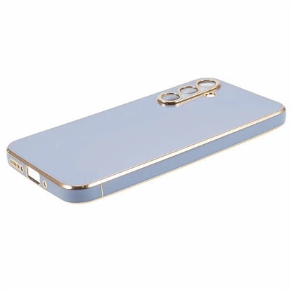 For Samsung Galaxy A05s 4G Cell Phone Case TPU Glossy 6D Electroplating Back Shell