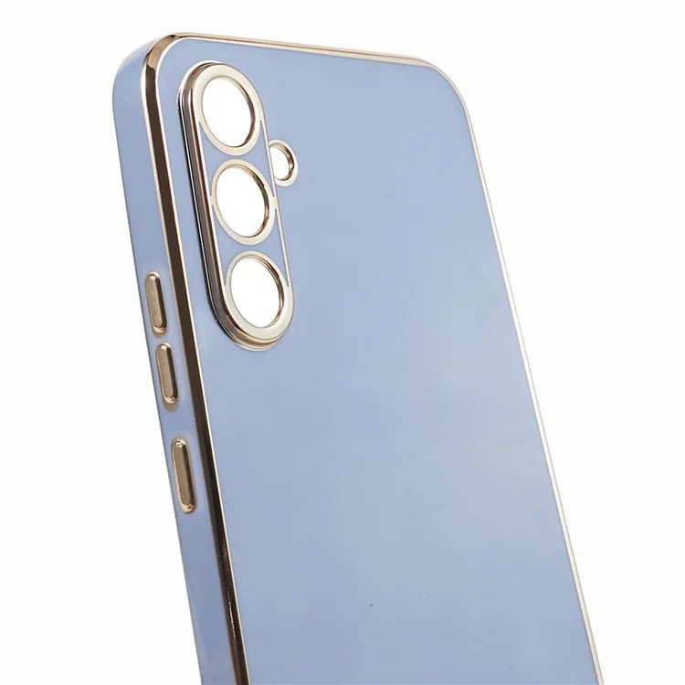 For Samsung Galaxy A05s 4G Cell Phone Case TPU Glossy 6D Electroplating Back Shell