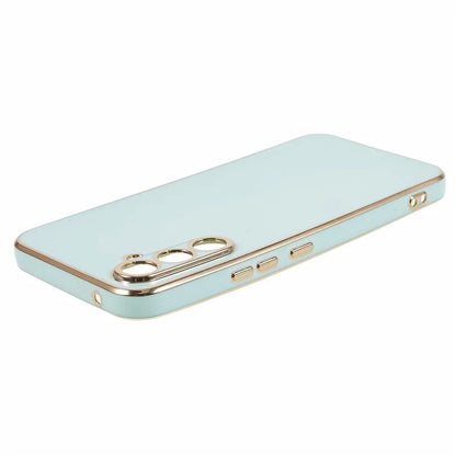 For Samsung Galaxy A05s 4G Cell Phone Case TPU Glossy 6D Electroplating Back Shell