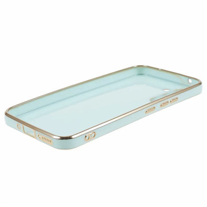 For Samsung Galaxy A05s 4G Cell Phone Case TPU Glossy 6D Electroplating Back Shell