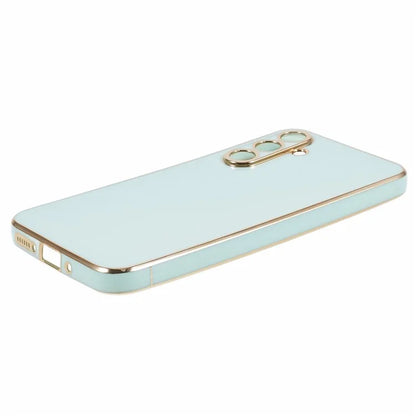 For Samsung Galaxy A05s 4G Cell Phone Case TPU Glossy 6D Electroplating Back Shell