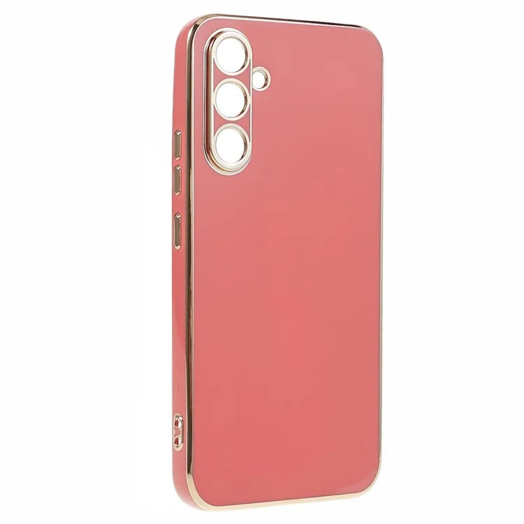 For Samsung Galaxy A05s 4G Cell Phone Case TPU Glossy 6D Electroplating Back Shell