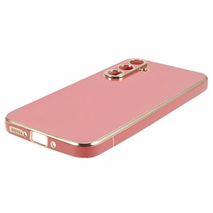 For Samsung Galaxy A05s 4G Cell Phone Case TPU Glossy 6D Electroplating Back Shell