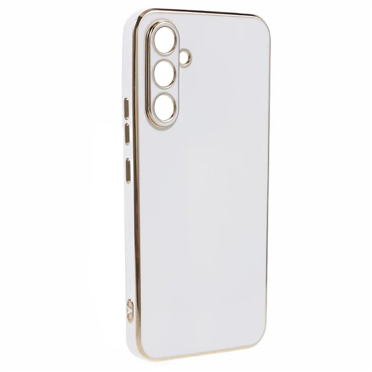 For Samsung Galaxy A05s 4G Cell Phone Case TPU Glossy 6D Electroplating Back Shell