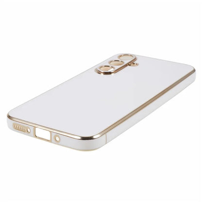 For Samsung Galaxy A05s 4G Cell Phone Case TPU Glossy 6D Electroplating Back Shell