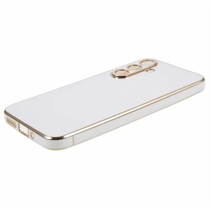 For Samsung Galaxy A05s 4G Cell Phone Case TPU Glossy 6D Electroplating Back Shell