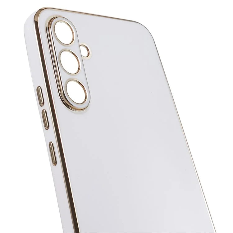 For Samsung Galaxy A05s 4G Cell Phone Case TPU Glossy 6D Electroplating Back Shell