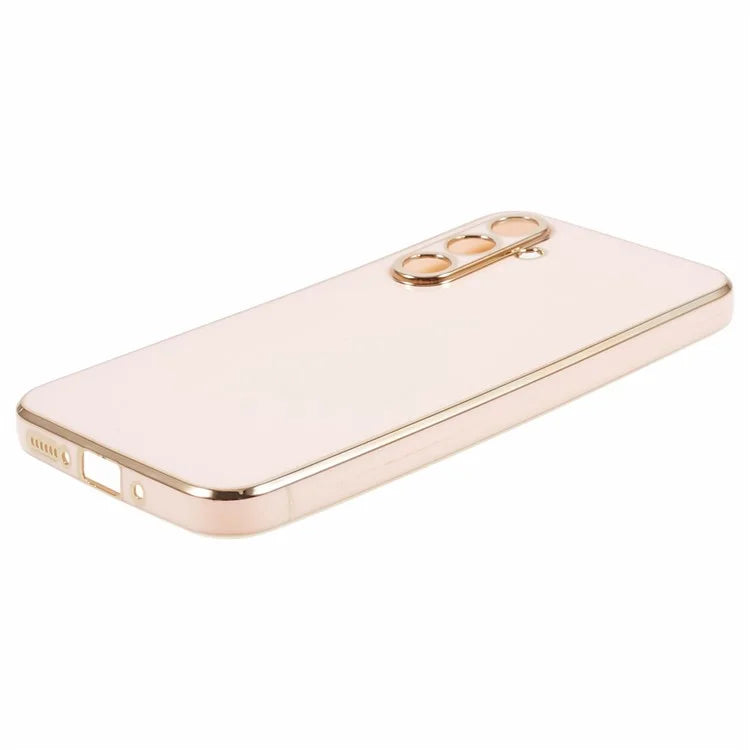 For Samsung Galaxy A15 4G / A15 5G Case Glossy 6D Electroplating TPU Protective Cover