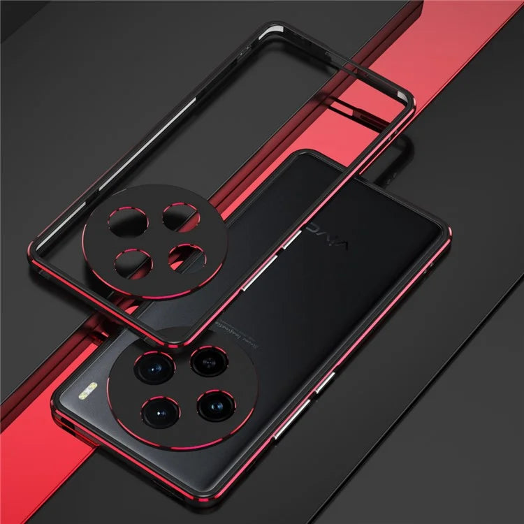 For vivo X100 5G Bumper Case Metal Frame Camera Lens Protective Cover
