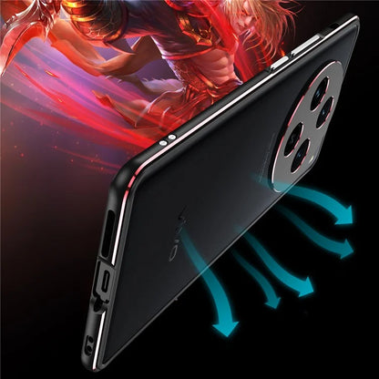 For vivo X100 5G Bumper Case Metal Frame Camera Lens Protective Cover