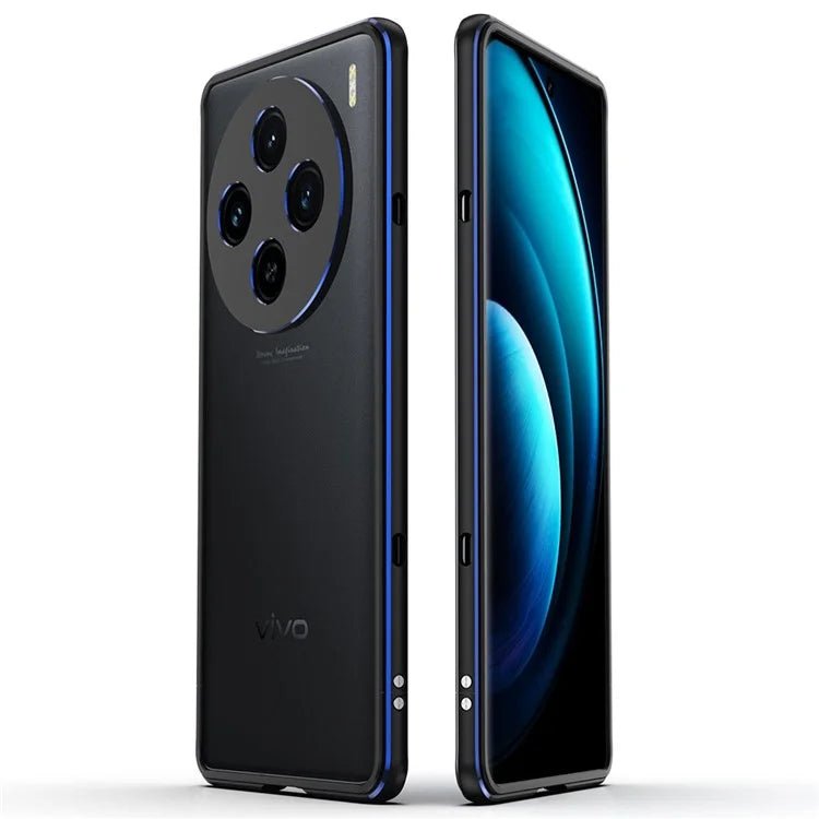 For vivo X100 5G Bumper Case Metal Frame Camera Lens Protective Cover