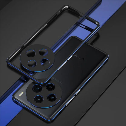 For vivo X100 5G Bumper Case Metal Frame Camera Lens Protective Cover