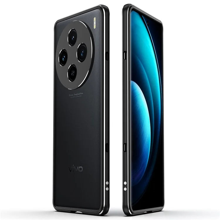 For vivo X100 5G Bumper Case Metal Frame Camera Lens Protective Cover
