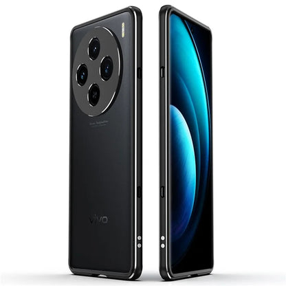 For vivo X100 5G Bumper Case Metal Frame Camera Lens Protective Cover