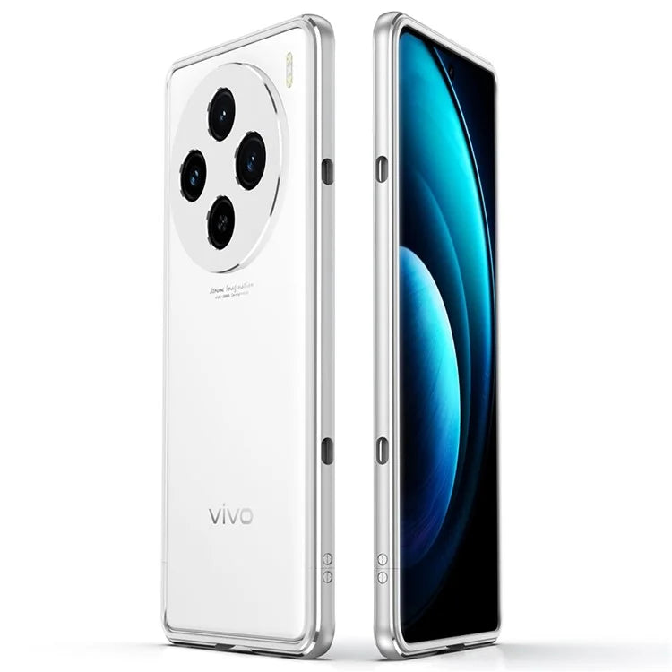 For vivo X100 5G Bumper Case Metal Frame Camera Lens Protective Cover