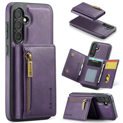 DG.MING M5 Series For Samsung Galaxy S23 FE Phone Case Magnetic Wallet Protective Cover