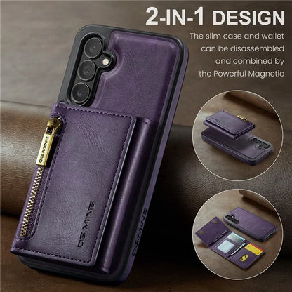DG.MING M5 Series For Samsung Galaxy S23 FE Phone Case Magnetic Wallet Protective Cover