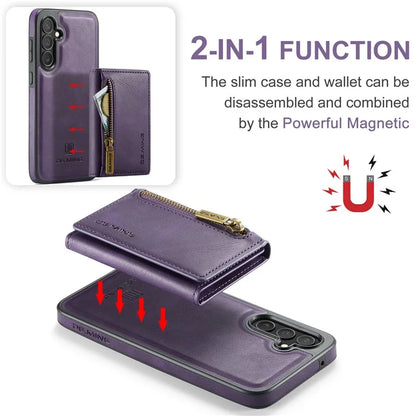 DG.MING M5 Series For Samsung Galaxy S23 FE Phone Case Magnetic Wallet Protective Cover