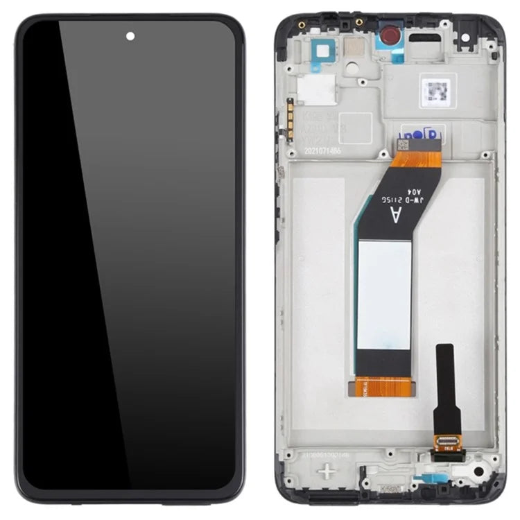 For Xiaomi Redmi 10 Prime Grade C LCD Screen and Digitizer Assembly + Frame (without Logo)