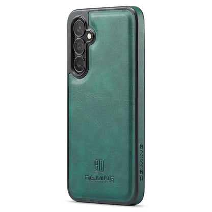 DG.MING For Samsung Galaxy S23 FE PU Leather Coating Cover Shockproof Phone Back Case