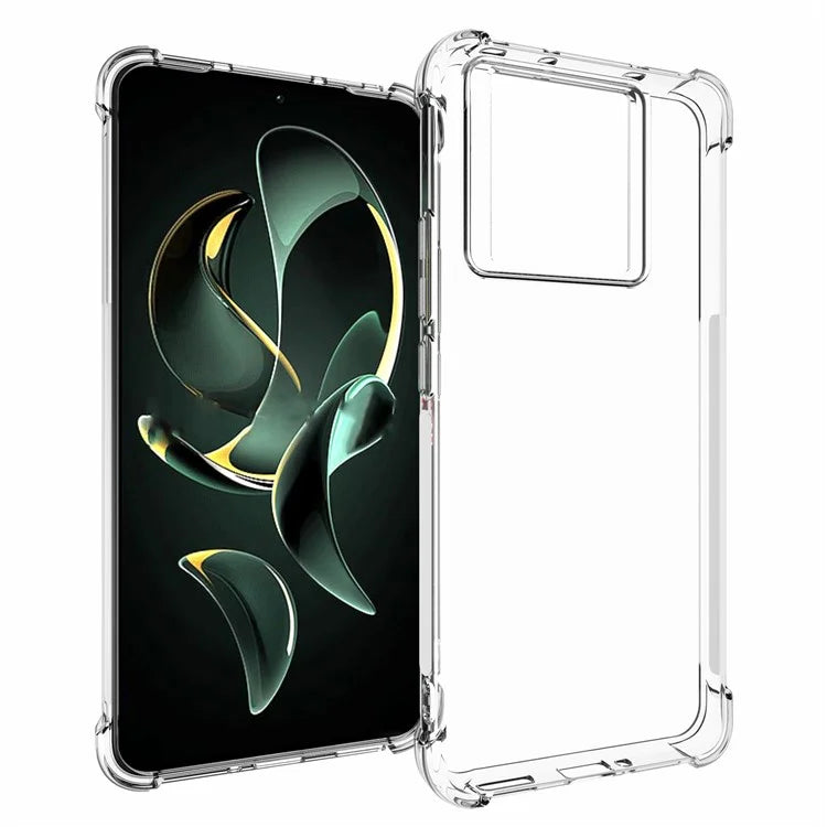 For Xiaomi Redmi K60 Ultra / 13T / 13T Pro TPU Case Reinforced Corners Clear Phone Cover