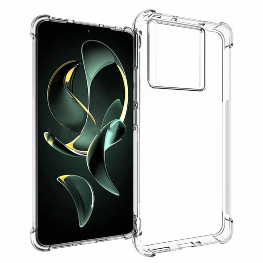 For Xiaomi Redmi K60 Ultra / 13T / 13T Pro TPU Case Reinforced Corners Clear Phone Cover