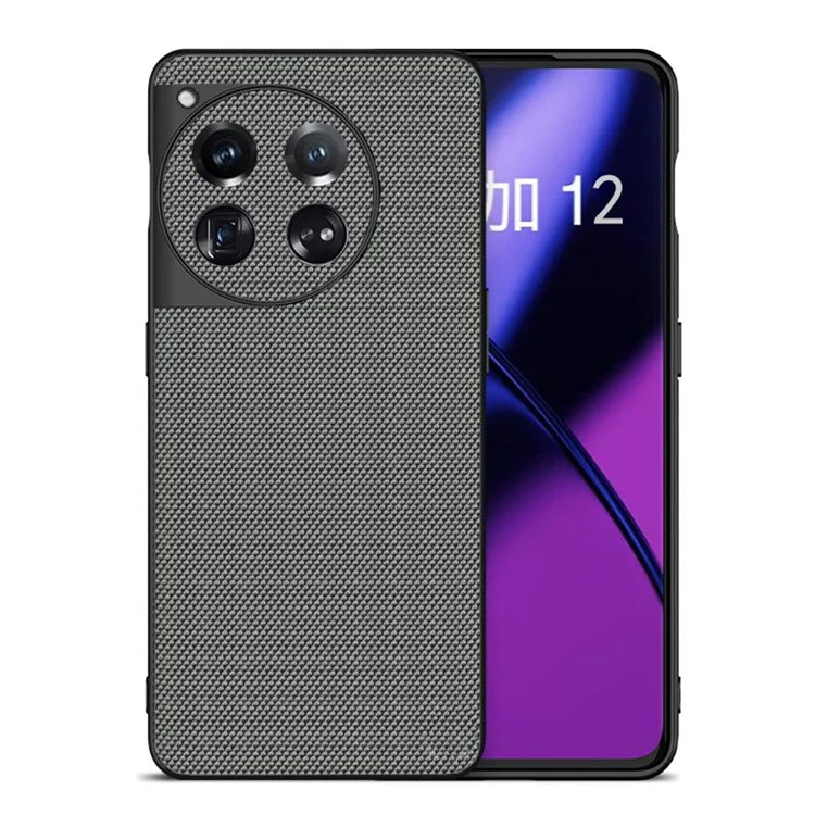 For OnePlus 12 5G Phone Case Nylon TPU Phone Back Cover Protector