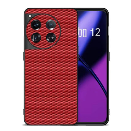 For OnePlus 12 5G Phone Case Nylon TPU Phone Back Cover Protector