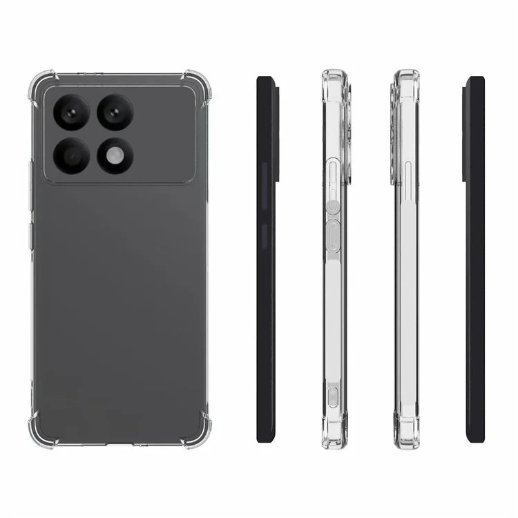For Xiaomi Redmi 5G / K70 Pro 5G TPU Phone Shell Case Flexible Shockproof Cell Phone Cover