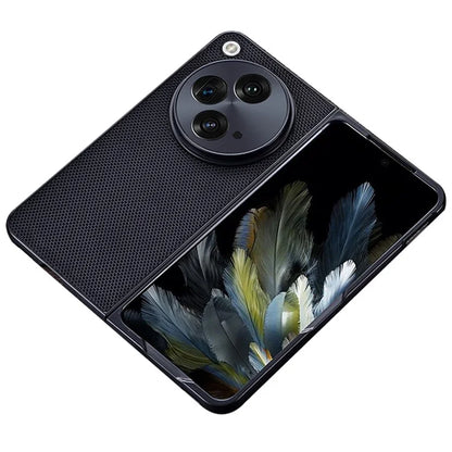For OnePlus Open Back Case Anti-fingerprint Nylon TPU Phone Protective Cover
